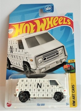 Hot Wheels 70s Van 2/10 HW Art Cars
