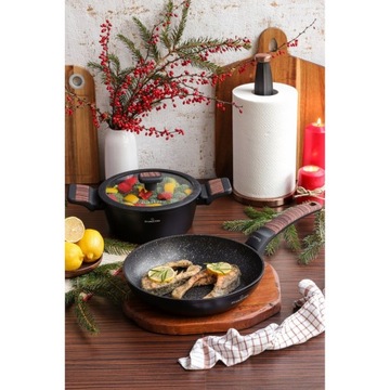 Кастрюля с крышкой Starke Pro Archie Wooden 1,6 л