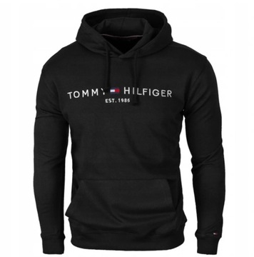 Tommy Hilfiger Tommy Hilfiger MW0MW10752 BAS Bluza z Kapturem L