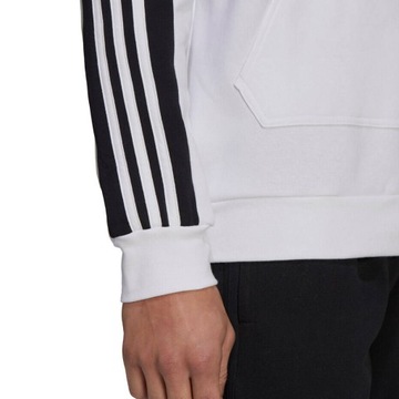 ADIDAS BLUZA MĘSKA Z KAPTUREM SQUADRA 21 BIAŁA r. S