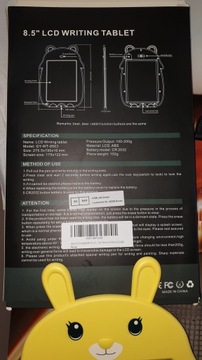 ГРАФИЧЕСКИЙ ПЛАНШЕТ ДЛЯ РИСОВАНИЯ LCD 8,5
