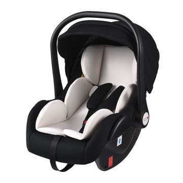 C018 Fotelik samochodowy dla dziecka Maksymalne obciążenie 13 kg Czarny