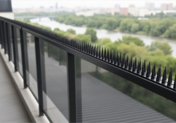 WYSOKIE KOLCE NA PTAKI PRZECIW GOŁĘBIOM 10szt 5,2m