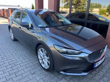 Mazda 6 III Sport Kombi Facelifting 2018 2.0 Skyactiv-G 165KM 2019 Mazda 6 2.0 benzyna 165 KM salon Polska faktura VAT zadbany zamiana, zdjęcie 1