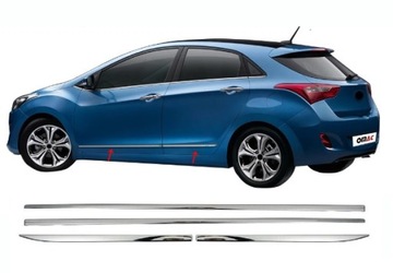 LIŠTA BOK DVEŘE HYUNDAI I30 KIA RIO MERCEDES W176 BMW X1 TIPO GRANDE PUNTO