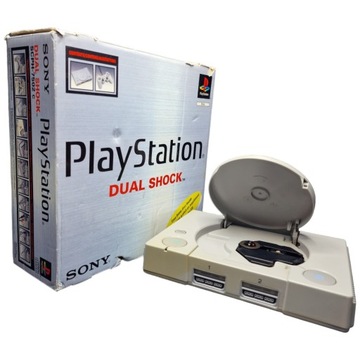 РЕТРО PLAYSTATION PSX PS1 SCPH-7502 КОНСОЛЬНАЯ КОРОБКА КОРОБКА КАРТОННЫЙ НАБОР