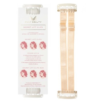 SecretLiftClipsSpinki do włosów lifting BLONDE DUO