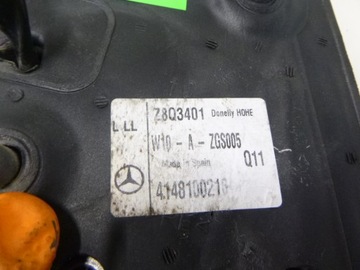 ZRCÁTKO LEVÉ MERCEDES W414 VANEO 9744 03R.