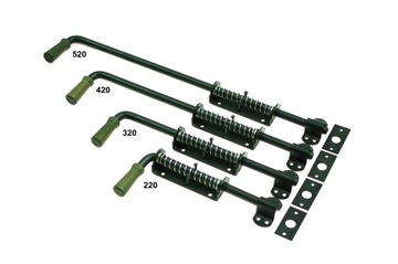 УЗКАЯ ПРУЖИННАЯ ЗАЩЕЛКА 420 ЧЕРНАЯ