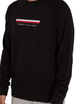 Tommy Hilfiger Sweter męski Track Top, Czarny, L