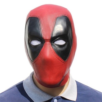 MASKA DEADPOOL KOMINIARKA KOSTIUM COSPLAY SUPERBOHATER NA HALLOWEEN IMPREZE