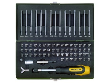 PROXXON 23107 Profesjonalny zestaw bitów 1/4''