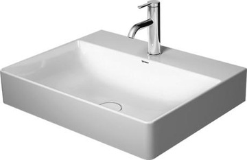 Duravit DuraSquare umywalka stawiana na blat 60x47 bez przelewu