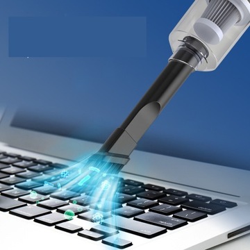 Беспроводной автомобильный пылесос USB 3в1 HEPA 3 насадки