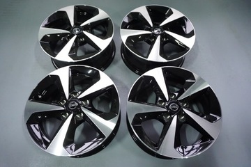4× DISK HLINÍK NISSAN OE QASHQAI II 6.5" X 16" 5X114.3 ET 40
