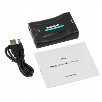 Адаптер конвертера EURO SCART в HDMI