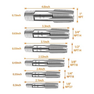 КРАНЫ NPT 1/8