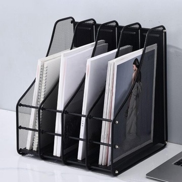 Organizer na dokumenty na biurko Pionowe przegródki na listy Przechowywanie ramek na dokumenty