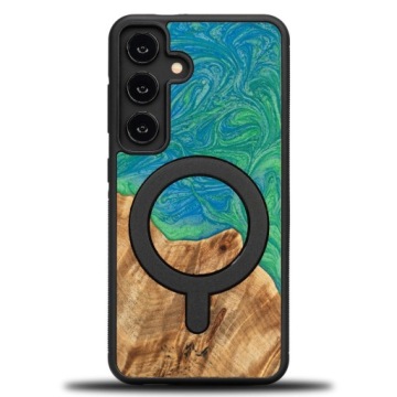 Pouzdro Bewood Unikátní pro Samsung Galaxy S25 Neony Tokyo s MagSafe