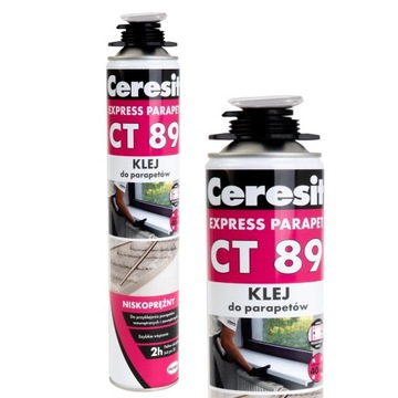 CERESIT KLEJ PU DO PARAPETÓW CT89 EXPRESS 750ML