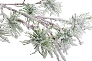 ЕЛЕВАЯ ВЕТКА ЗА СНЕГОМ СВЯТОЕ УКРАШЕНИЕ 42СМ