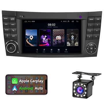 RADIO NAWIGACJA GPS MERCEDES BENZ E W211 2002-2010 ANDROID 2GB+32GB CARPLAY