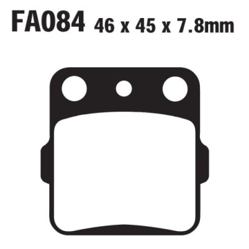 ПЕРЕДНИЕ КОЛОДКИ YAMAHA YFM 660 350 400 RAPTOR GRIZZLY