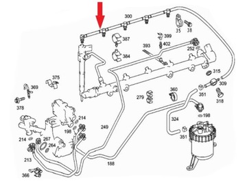 ТОПЛИВОПРОВОД JEEP GRAND CHEROKEE 2.7 CRD 4x4