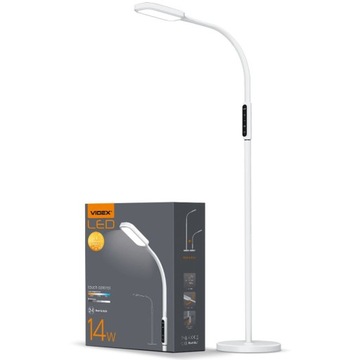 LAMPA PODŁOGOWA STOJĄCA LED do czytania nocna 12W