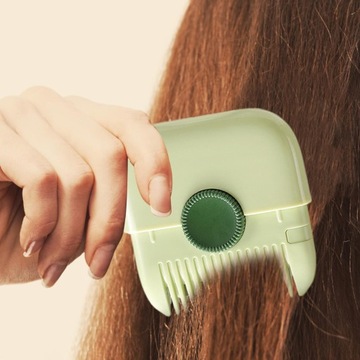 Мини-машинка для стрижки волос Маленький инструмент для стрижки волос, зеленый