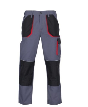 SPODNIE ROBOCZE MONTERSKIE DO PASA MOCNE 56 XXL