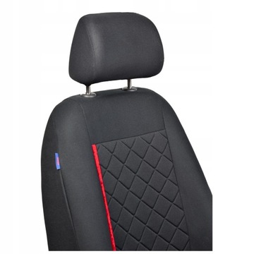 ПЕРЕДНИЕ АВТОЧЕХЛЫ, ПЕРЕДНИЕ 1+1 FIAT DOBLO