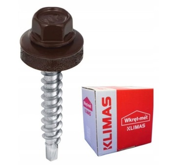 WKRĘTY FARMERSKIE 4,8x35mm RAL 8017 FARMERY 250szt