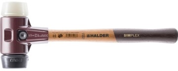 Niemiecki młotek Halder SIMPLEX 60mm GUMA/NYLON