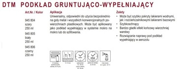 DeBeer грунтовочный и заполняющий грунт 2k серый