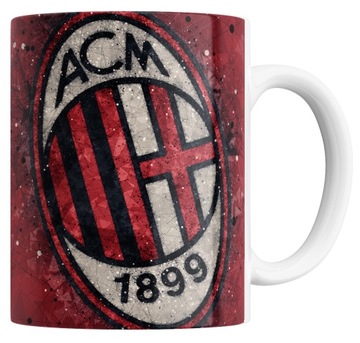 KUBEK Z NADRUKIEM AC MILAN KIBICA Z IMIENIEM