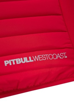 PITBULL WEST COAST DAMSKA KURTKA Z KAPTUREM WIOSENNA DILLARD CZERWONA L