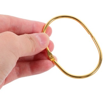 МЕТАЛЛИЧЕСКИЕ КОЛЬЦА ДЛЯ ДУШЕВОГО КОРПУСА С ОТКРЫТЫМ КРЮЧКОМ