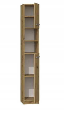 ШКАФ ДЛЯ ВАННОЙ КНИГИ, СТОЛБ, ДУБ
