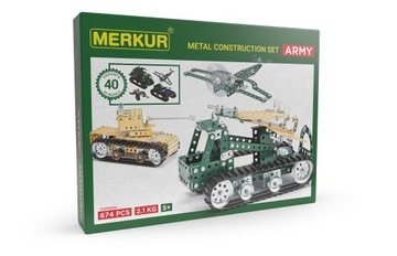 Merkur Zestaw Kontrukcyjny Armia Wojsko 1129