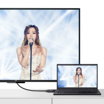 АДАПТЕР HDMI DISPLAYPORT КОНВЕРТЕР DP DISPLAY PORT FULL HD