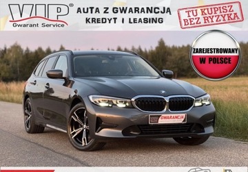 BMW Seria 3 G20-G21 Touring 2.0 320d 190KM 2021 BMW Seria 3 xDRIVE tylko 72tys km PISEMNA GWARANCJA w cenie Transport K