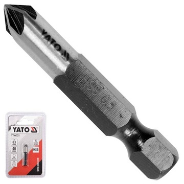 Yato Pogłębiacz Do Metalu 6,3 mm x 40 mm HEX