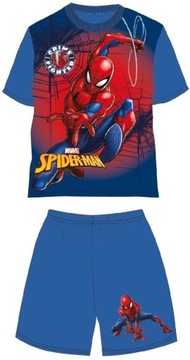 PIŻAMA SPIDERMAN PIŻAMA SPIDER-MAN KOMPLET KOSZULKA + SZORTY 110 (5 LAT)