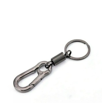 Кольцо для ключей мини карабин дужка edc выживание кольцо для ключей сильный