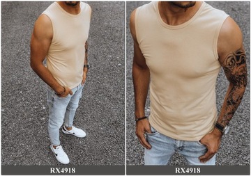 MĘSKA KOSZULKA TANK TOP MIX KOLORÓW ox164 - XL