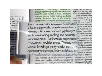 Ekran powiększający lupa Fresnela, 3x85x55