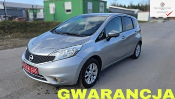 Nissan Note II 1.2  80KM 2014 Nissan Note mały przebieg kamera 360 navigacja