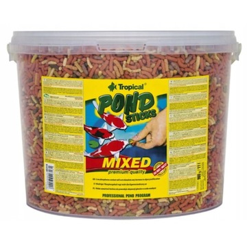 TROPICAL POND STICKS MIXED 11L 900g POKARM OCZKO