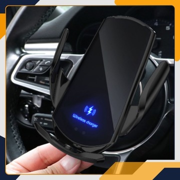 АВТОДЕРЖАТЕЛЬ С ИНДУКТИВНЫМ ЗАРЯДНИКОМ ДЛЯ ТЕЛЕФОНА МОЩНОСТЬЮ 15 ВТ